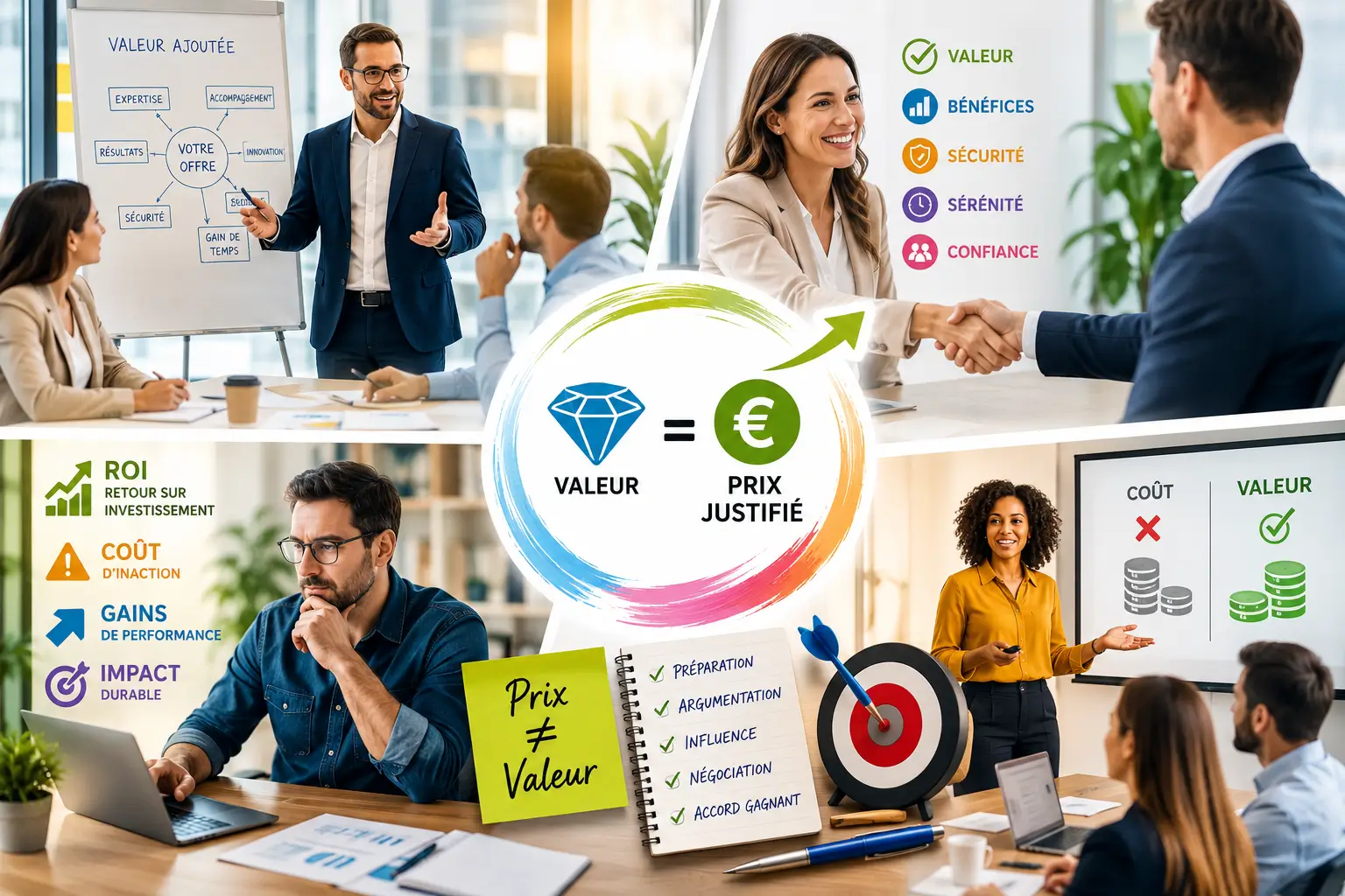 Formation savoir argumenter la valeur ajoutée et défendre ses prix pour augmenter ses marges