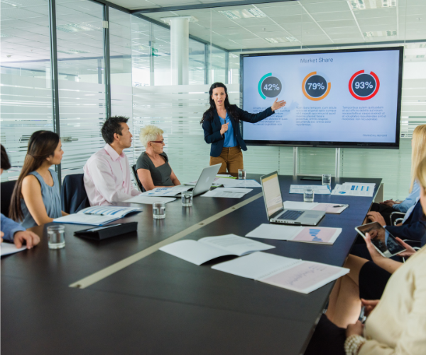 Formation savoir présenter avec impact en clientèle